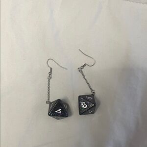 D20 Dice Earrings